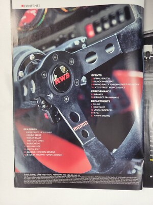 Super Street Magazine - February 2016 - S2000, 911, 350z | eBay