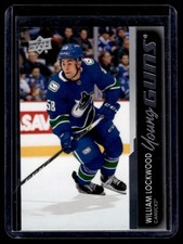 2021-22 Upper Deck Series 2 Young Guns William Lockwood Vancouver Canucks #490