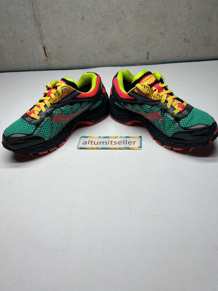 Saucony Ride 6 Gore-Tex Women's Size 6 Running Shoes Teal Orange Sneakers EUC! thumbnail 7