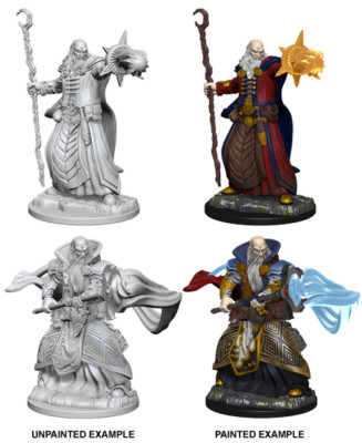 Human Male Wizard: D&D Nolzur's Marvelous Unpainted Miniatures (W1) 100D&D main image 1