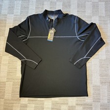 Under Armour ColdGear Fitted 1/4 Zip Mock Neck Long Sleeve Shirt Size 2XL NWT 