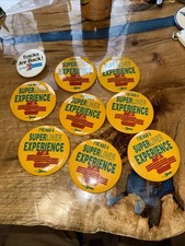 AMTRAK I'VE HAD SUPERLINER EXPERIENCE PROMOTIONAL BUTTON Lot 1978 Vintage Train