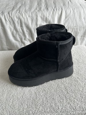 Deichmann Winter Boots in Schwarz