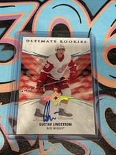 Gustav Lindstrom 014/299 Rookie Auto 2020-21 UD Ultimate Detroit Red Wings (GH1)