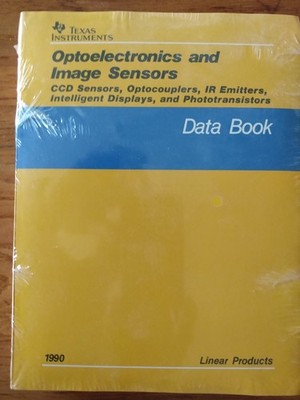 TI OPTOELECTRONICS AND IMAGE SENSORS DATA BOOK 1990 RARE VINTAGE Brand New