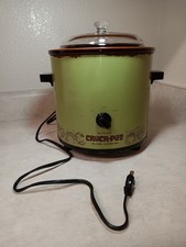 Vtg Rival Crock Pot Slow Cooker Stoneware 310...