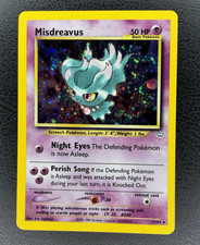 Misdreavus 11/64 Holo Neo Revelation NM Pokémon Card WOTC Vintage SWIRL on eBay