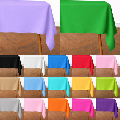 Kunststoff Tischdecke abwischbar wiederverwendbar für Party & Events
