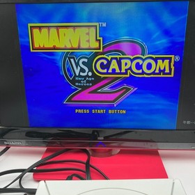 Marvel vs Capcom 2 & Capcom vs SNK 2 Sega Dreamcast DC Japan CIB Set Lot Tested