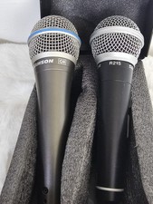 Samson Dynamic Vocal Microphone Bundle - Q8 R21S Used, Tested Working