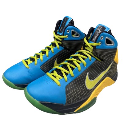 Nike ID HYPERDUNK 373350-992 Mens 7 or 7Y RARE MODEL Blue  display picture 1