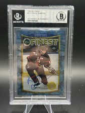 1994-95 Topps Finest Pavol Demitra Rookie Signed Ottawa Senators Beckett