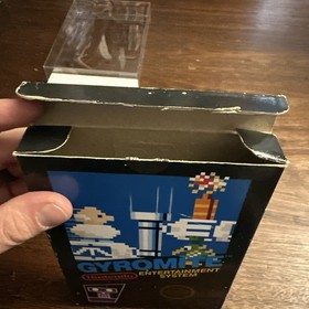 Gyromite (Nintendo NES) 5 Screw Hangtab Matte Sticker - Complete - Authentic