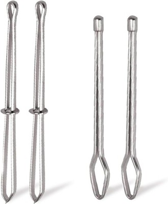 4-piece drawstring threader for easy and quick threading of drawstrings.