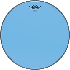 Remo Emperor Colortone Blue Drum Head 15 in.
