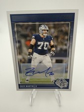 Panini 2024 Score Zack Martin Autograph #75 Dallas Cowboys Football Card