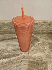 NEW Starbucks 2022 Soft Touch Pink Lemonade Studded Venti 24oz Tumbler Cold Cup