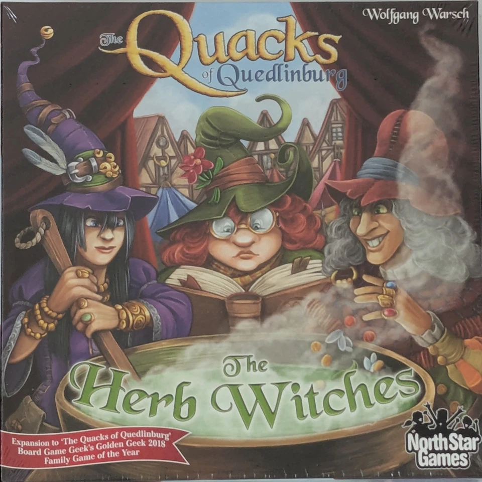 The Quacks of Quedlinburg Herb Witches Expansion North Star Games NIB SEALED OOP - Image 2 of 4