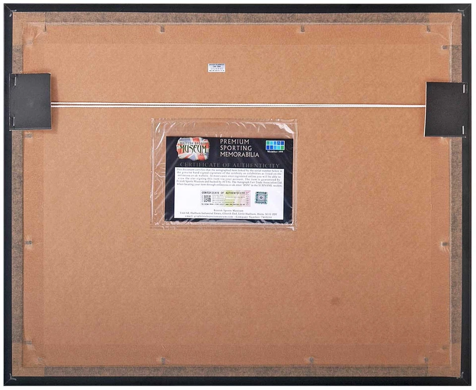 Manic Street Preachers Hand Signed Critical Thinking Pesentation COA - Image 3 of 4