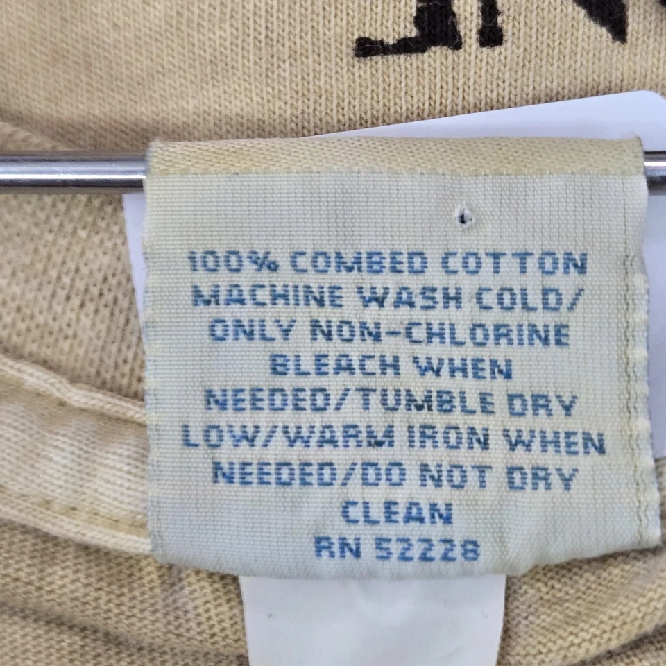 Camisa Crazy Shirts Hombre L Marrón Estampado Gráfico Papá Barbacoa Temporizador Logo Foto 3 de 4