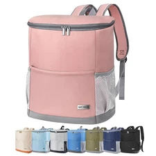 Insulated Outdoor - Leak Proof Backpack Cooler 30 Cans, Waterproof Lightweigh...