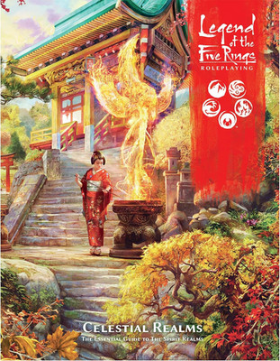 Asmodee Legend of the Five Rings Roleplaying Game Celestial Realms SOURCEBOOK -