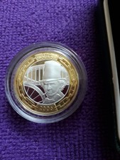 2006 Isambard Kingdom Brunel The Man Two Pound Silver Proof Coin £2 Coin + COA