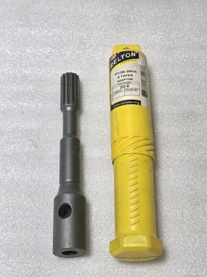 Relton 202-B Spline-to-B-Taper Adapter - 12 pt. Spline Shank  N£W