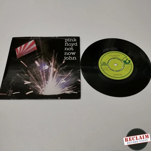 pink floyd - not now john 7" vinyl record VG