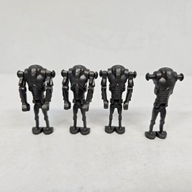 Lego Star Wars Super Battle Droids Lot - 3 Dark Pearl Gray sw0092 1 No Arms