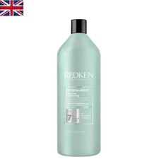 1L Redken Amino Mint Shampoo - Refresh and Cleanse Oily Scalp Effectively