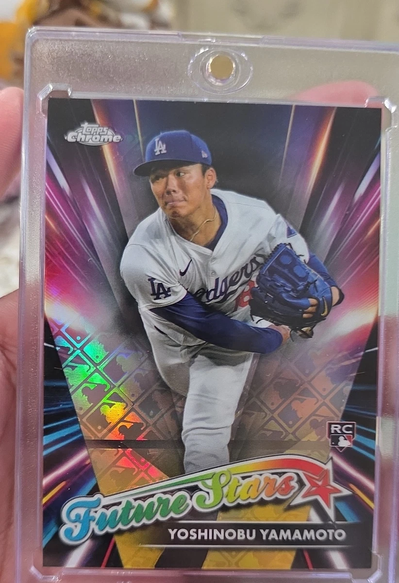 2024 Topps Chrome Logofractor Edition - Yoshinobu Yamamoto #FSLE-8