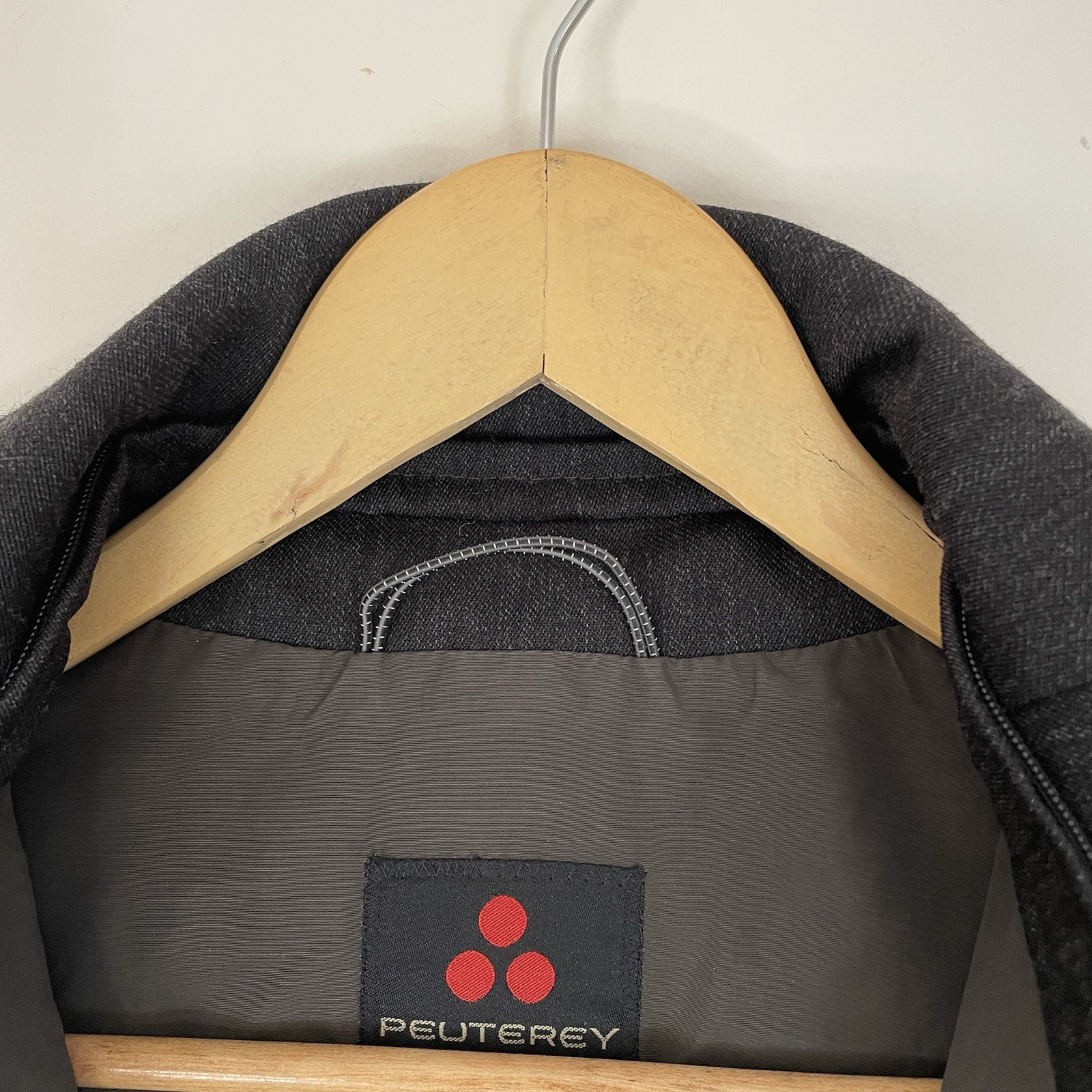 Peuterey Hurricane Goose Down Gray Jacket Parka H… - image 13