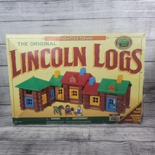 Playskool Lincoln Logs Lincoln Logs Frontier Town (some missing parts)