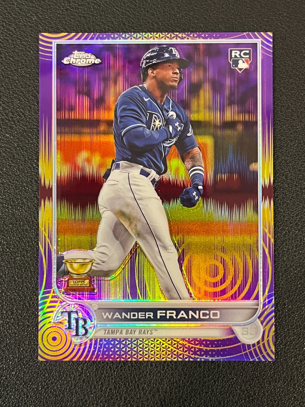 Wander Franco 2022 Topps Chrome Sonic Rookie Purple Yellow Refractor /299 Rays