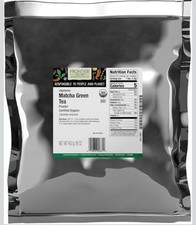 Frontier Co-op Organic Japanese Matcha Green Tea Powder, 1-Pound Bulk. Jan 2029