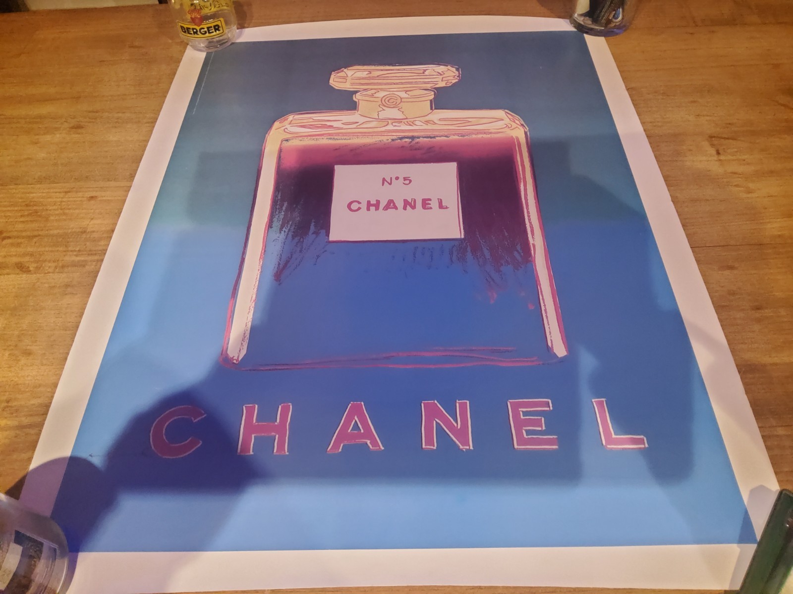 ORIGINAL POSTER CHANEL by A.Warhol 1997 (rare)