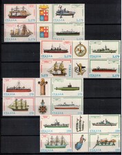 s57162 ITALIA MNH** 1978/80 Bateau Ship 4 Séries Toutes Émissions