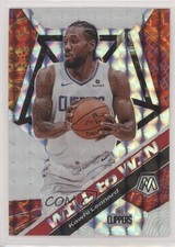2019-20 Panini Mosaic Will to Win Silver Mosaic Prizm Kawhi Leonard #4 9l4