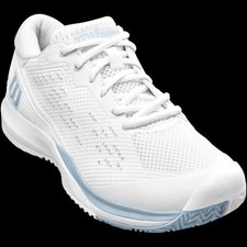 Wilson Men's Rush Pro Ace Tennis Shoe, White Pearl Blue size 11 Comfort Fit