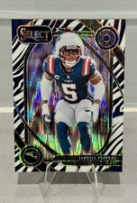 2024 Panini Select - Club Level Jabrill Peppers #262 Zebra Prizm Patriots
