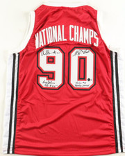 UNLV Runnin' Rebels Team Signed Champ Jersey By (4) Auto Autographed-COA Beckett