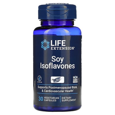 2 X Life Extension, Soy Isoflavones, Super Absorbable, 60 Vegetarian-Worldwide