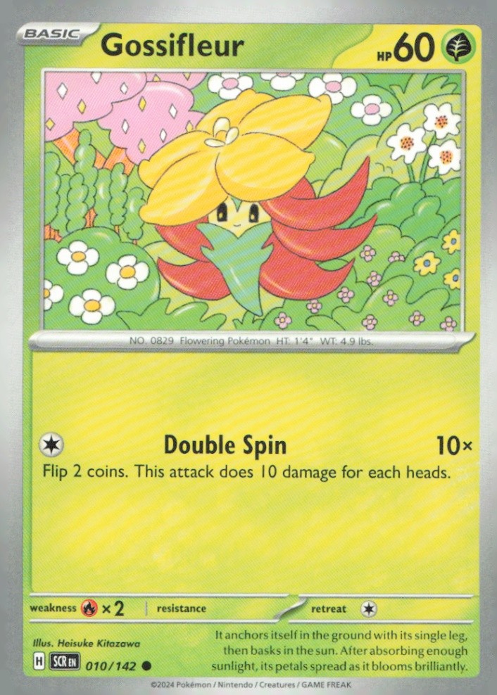 Gossifleur Common SV07: Stellar Crown 010/142 NM