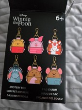 Mini Mochila Bolso Charm Loungefly Mystery Llavero - Winnie The Pooh & friends