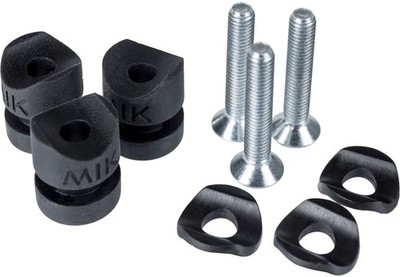 Studs Basil MIK SIDE - 3 Bolzen-Set - Schwarz