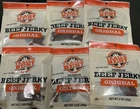 12x Bags Trail's Best Beef Jerky Original 2oz Bags BULK Meat Jerky Premium