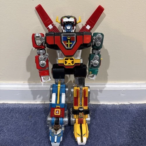 Vintage 1981 Voltron Action Figure Lion Force Die Cast 6 Inch Bandai Tori Metal
