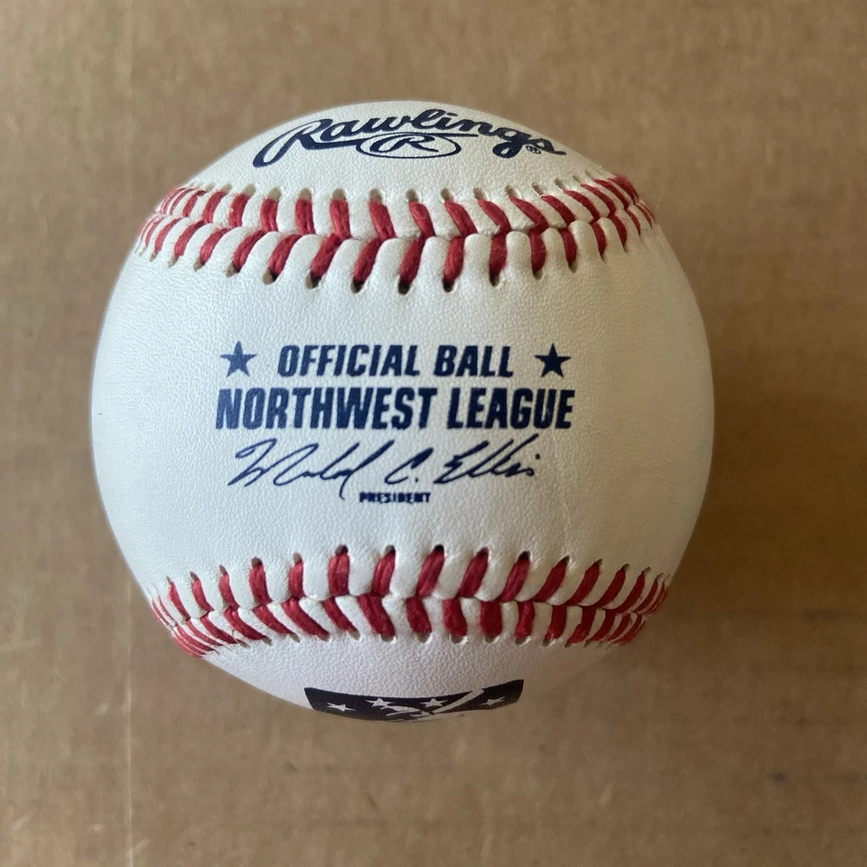 Bola de beisebol autografada por Kyle Seager ROMiLB Mariners - Imagem 2 de 4
