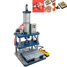 1000KG Pneumatic Punch Press Machine 4-Column 3-Plate Frame 110V 0.6–0.8 MPa